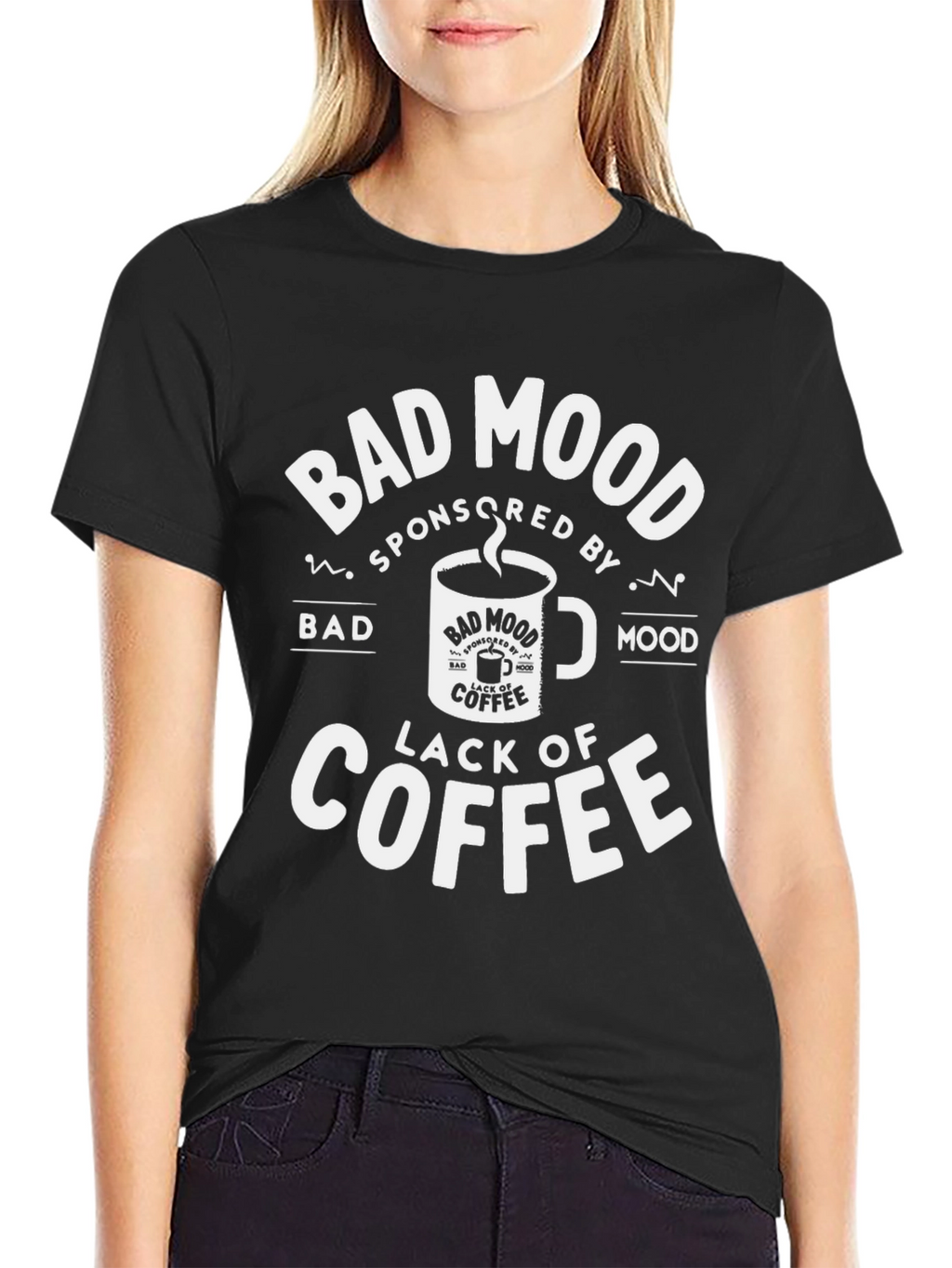 Bad Mood Coffee T-Shirt - Funny Tee