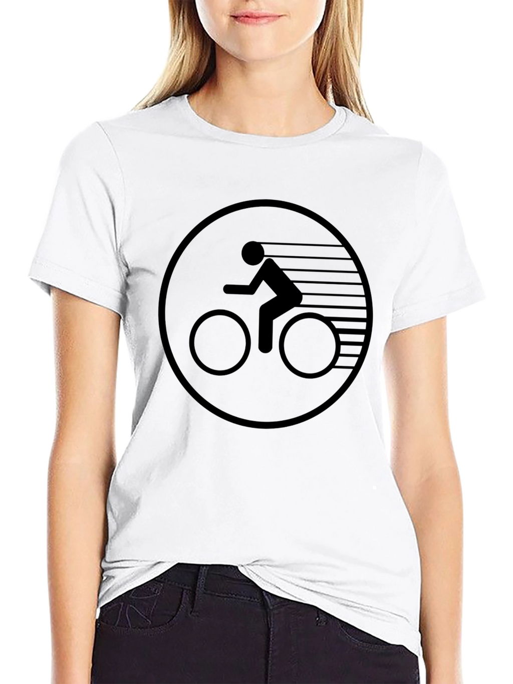 Black Bike Graphic T-Shirt