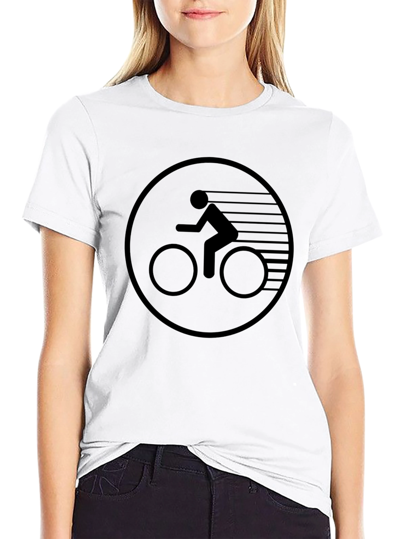 Black Bike Graphic T-Shirt