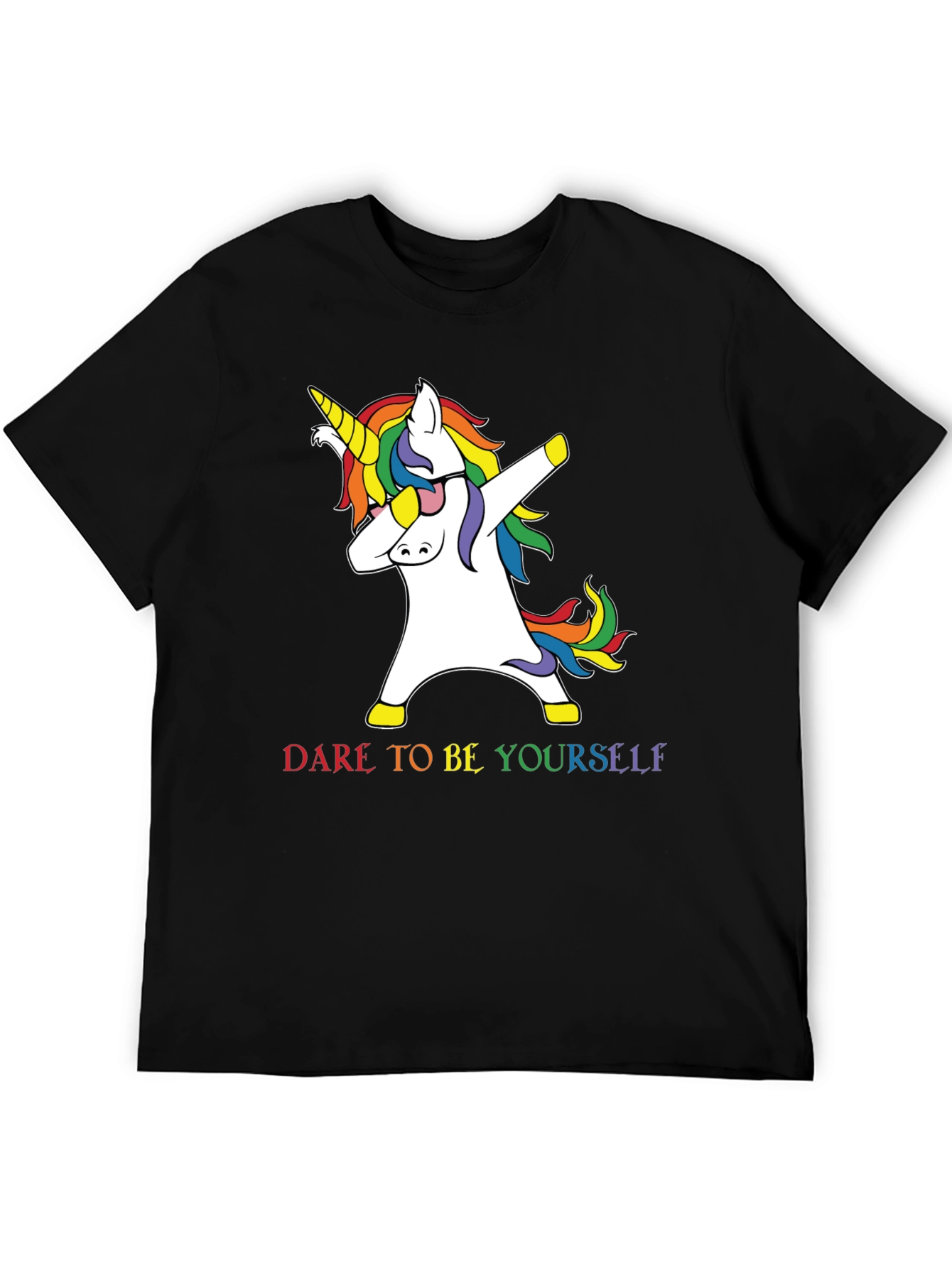 Dabbing Unicorn Pride T-Shirt