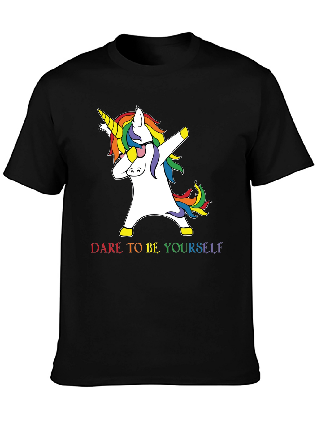 Dabbing Unicorn Pride T-Shirt