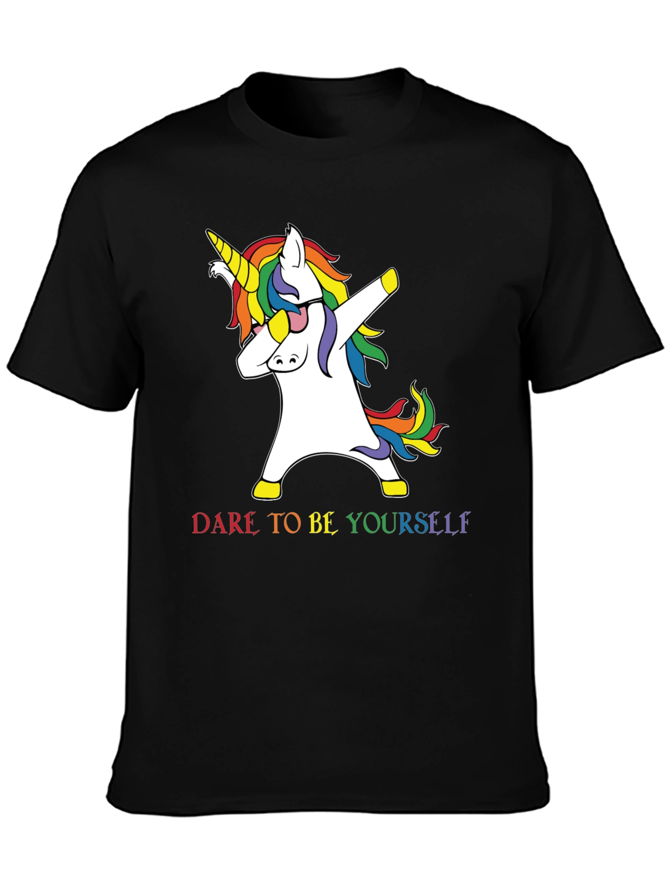 Dabbing Unicorn Pride T-Shirt