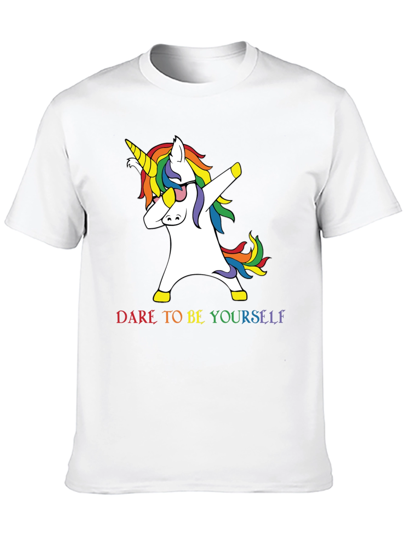 Dabbing Unicorn Pride T-Shirt