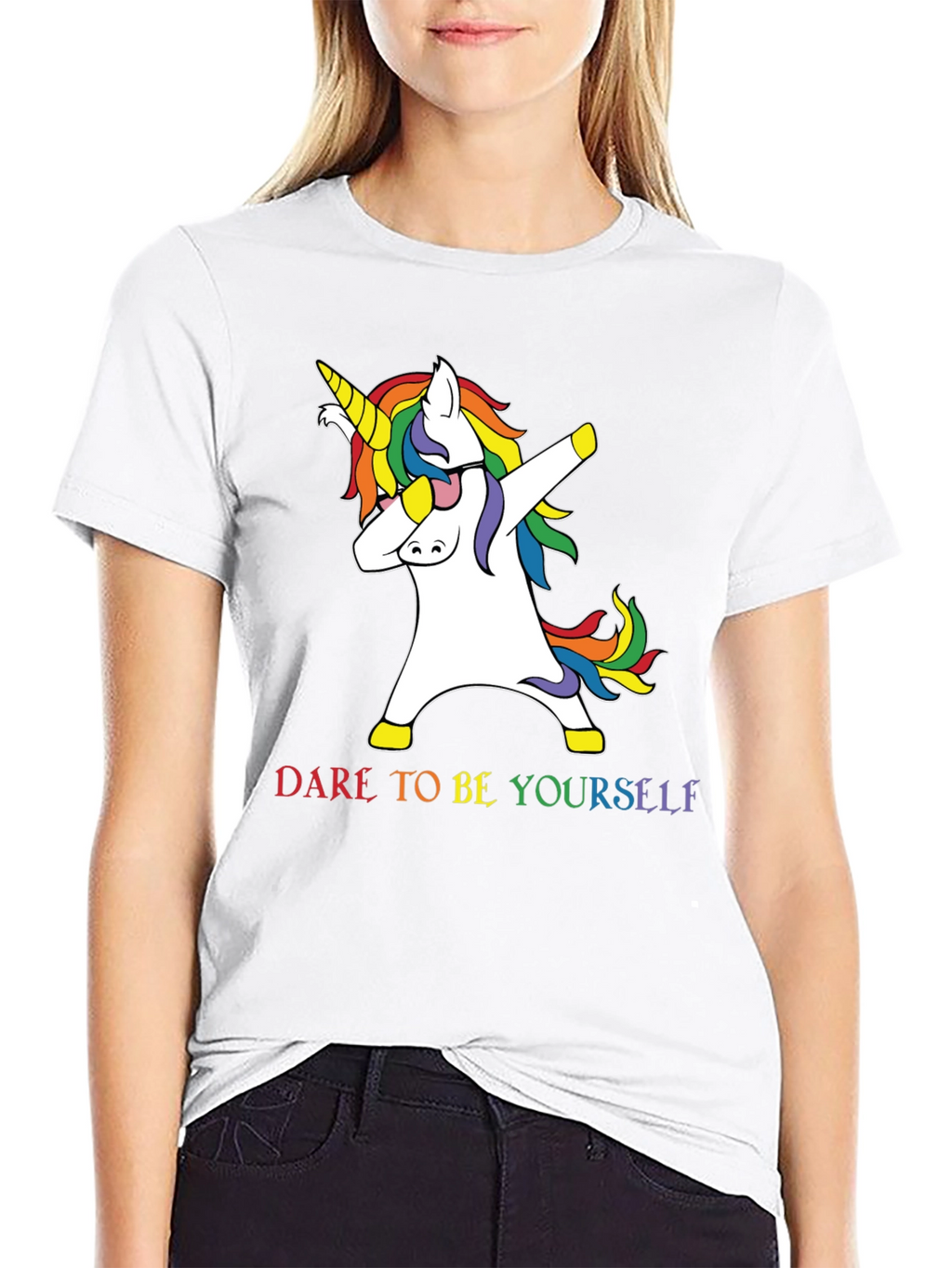 Dabbing Unicorn Pride T-Shirt