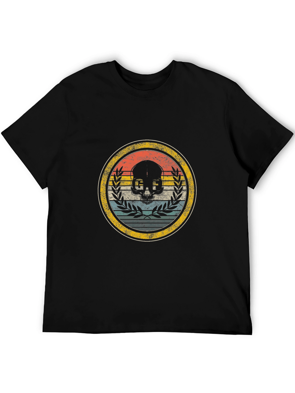 Retro Skull Graphic Tee