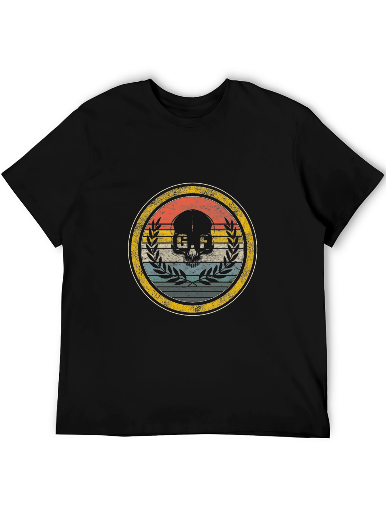 Retro Skull Graphic Tee