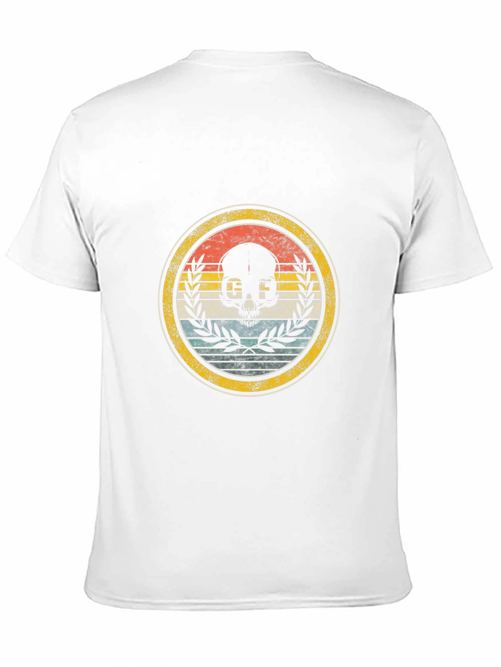 Retro Skull Graphic Tee