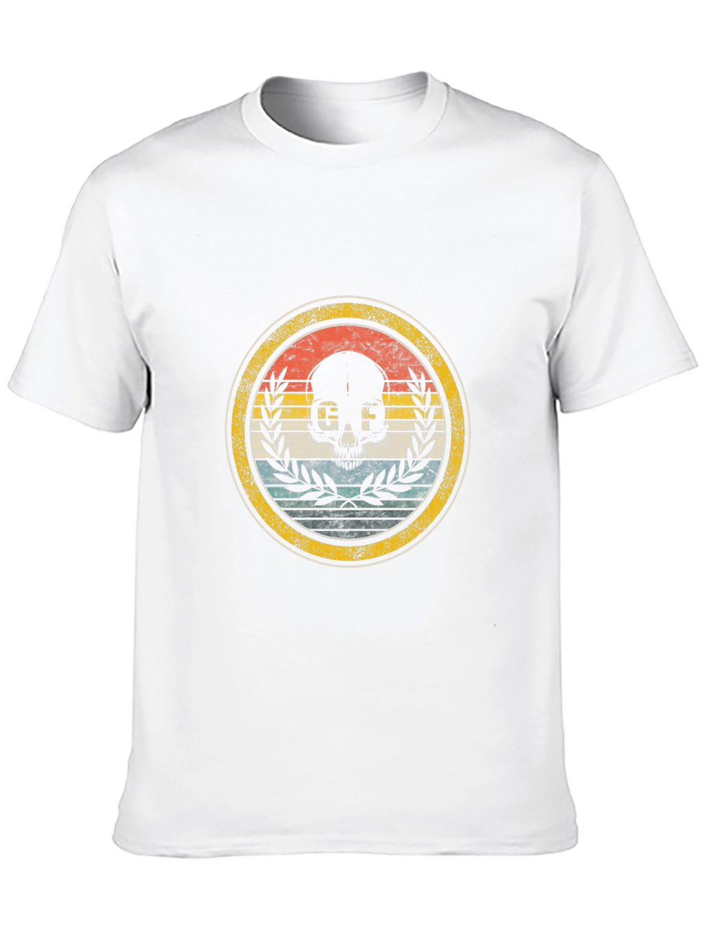 Retro Skull Graphic Tee