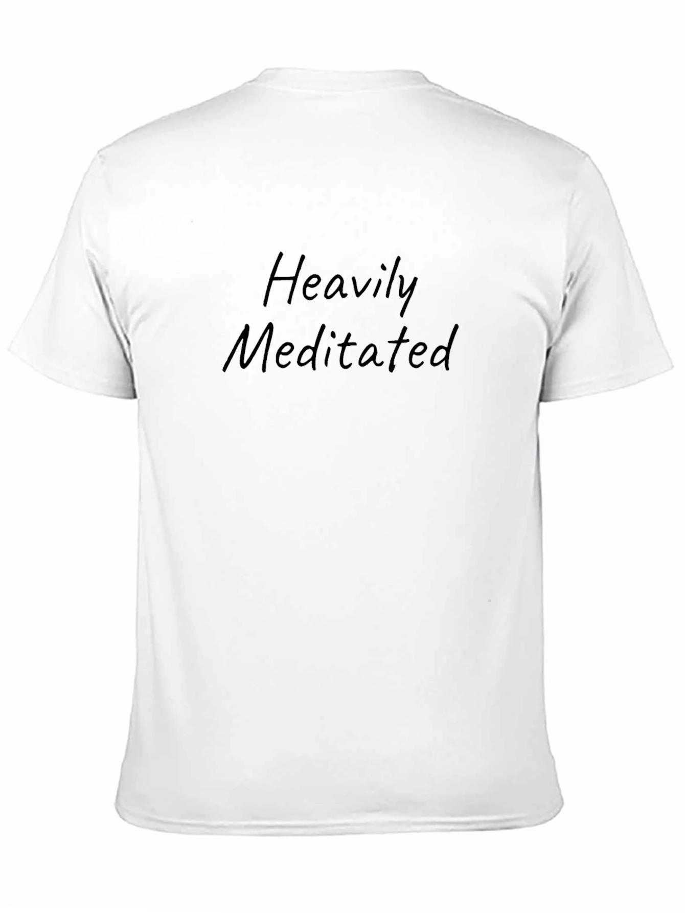 Heavily Meditated Black T-Shirt