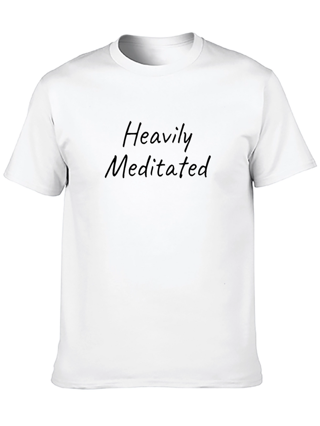 Heavily Meditated Black T-Shirt