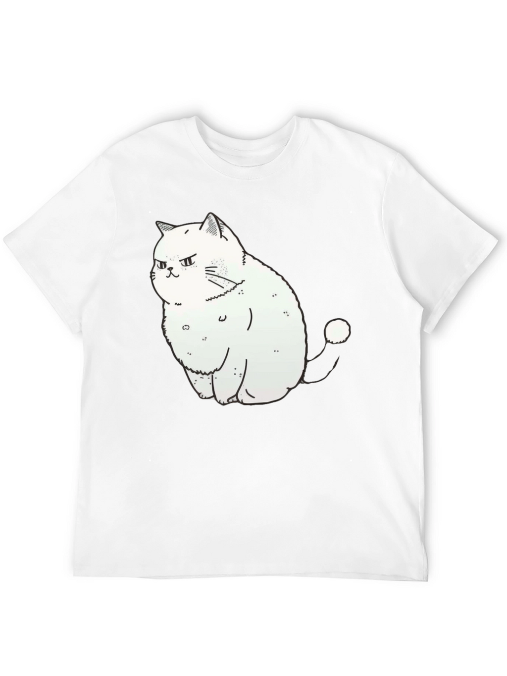 Grumpy Cat Graphic Tee - Soft Cotton Black T-Shirt