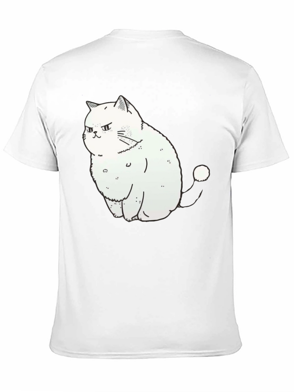 Grumpy Cat Graphic Tee - Soft Cotton Black T-Shirt