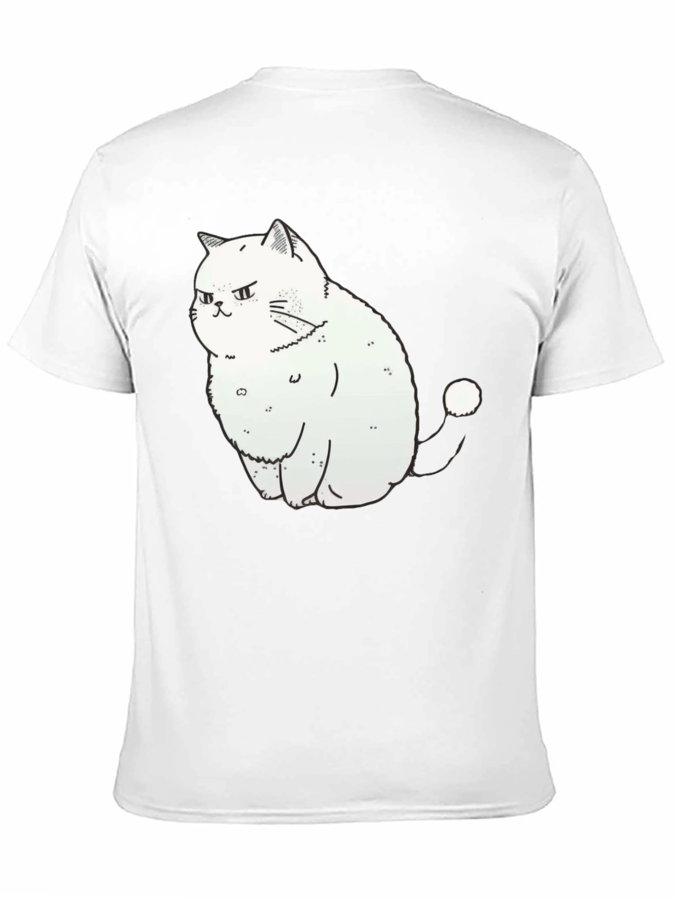 Grumpy Cat Graphic Tee - Soft Cotton Black T-Shirt