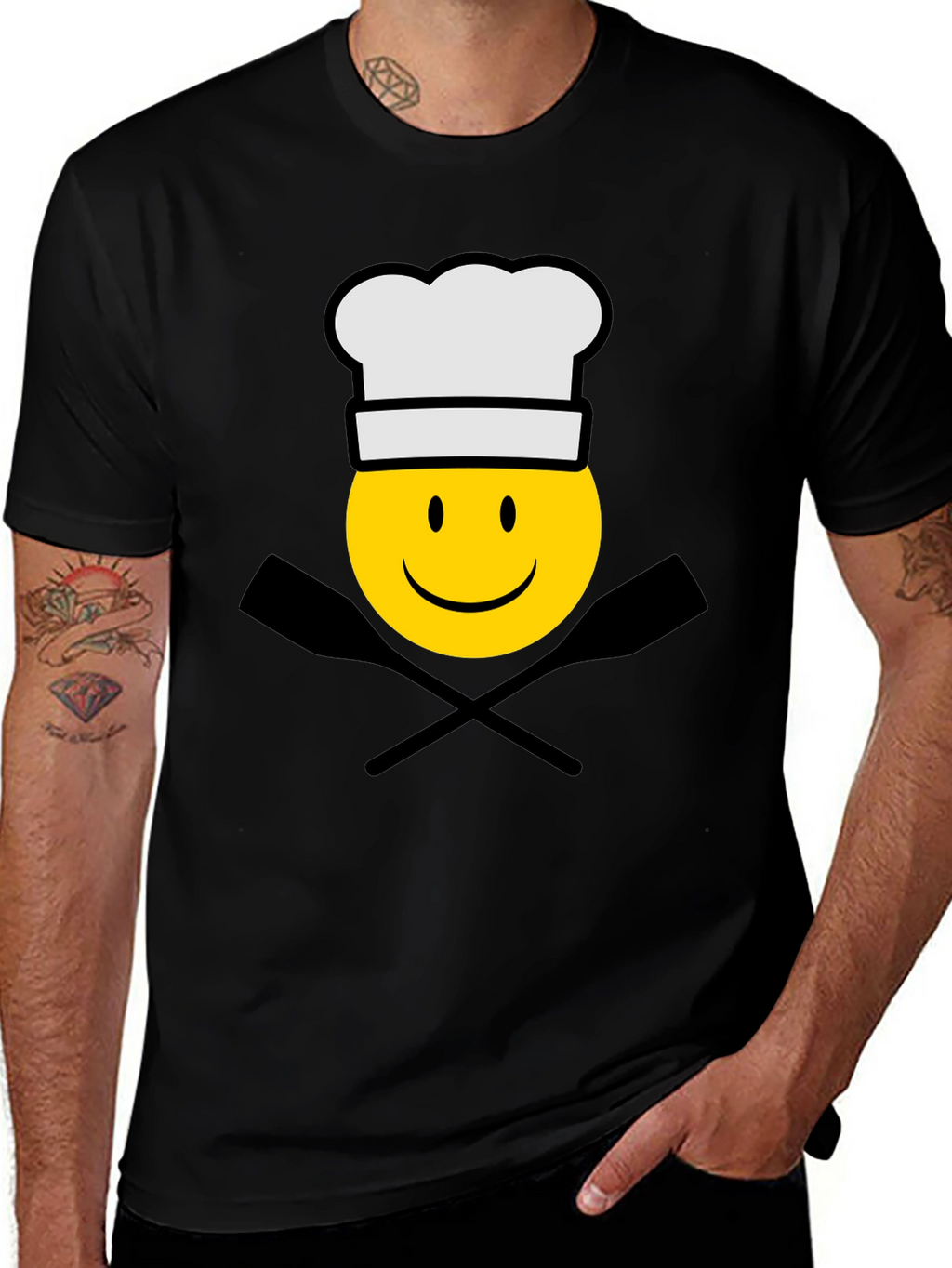 Chef Smiley Face T-Shirt