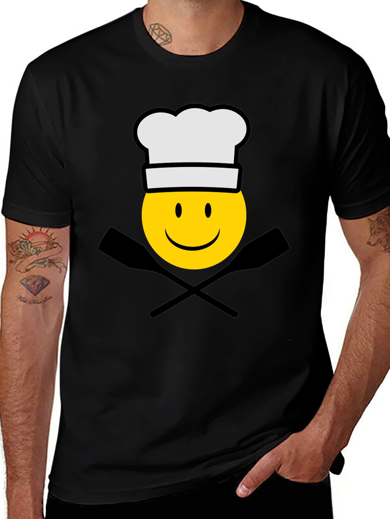 Chef Smiley Face T-Shirt