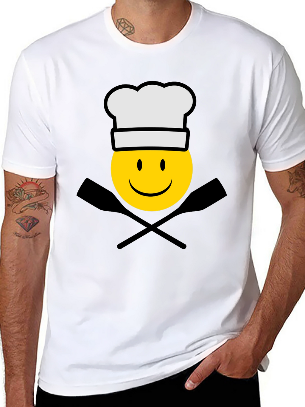 Chef Smiley Face T-Shirt