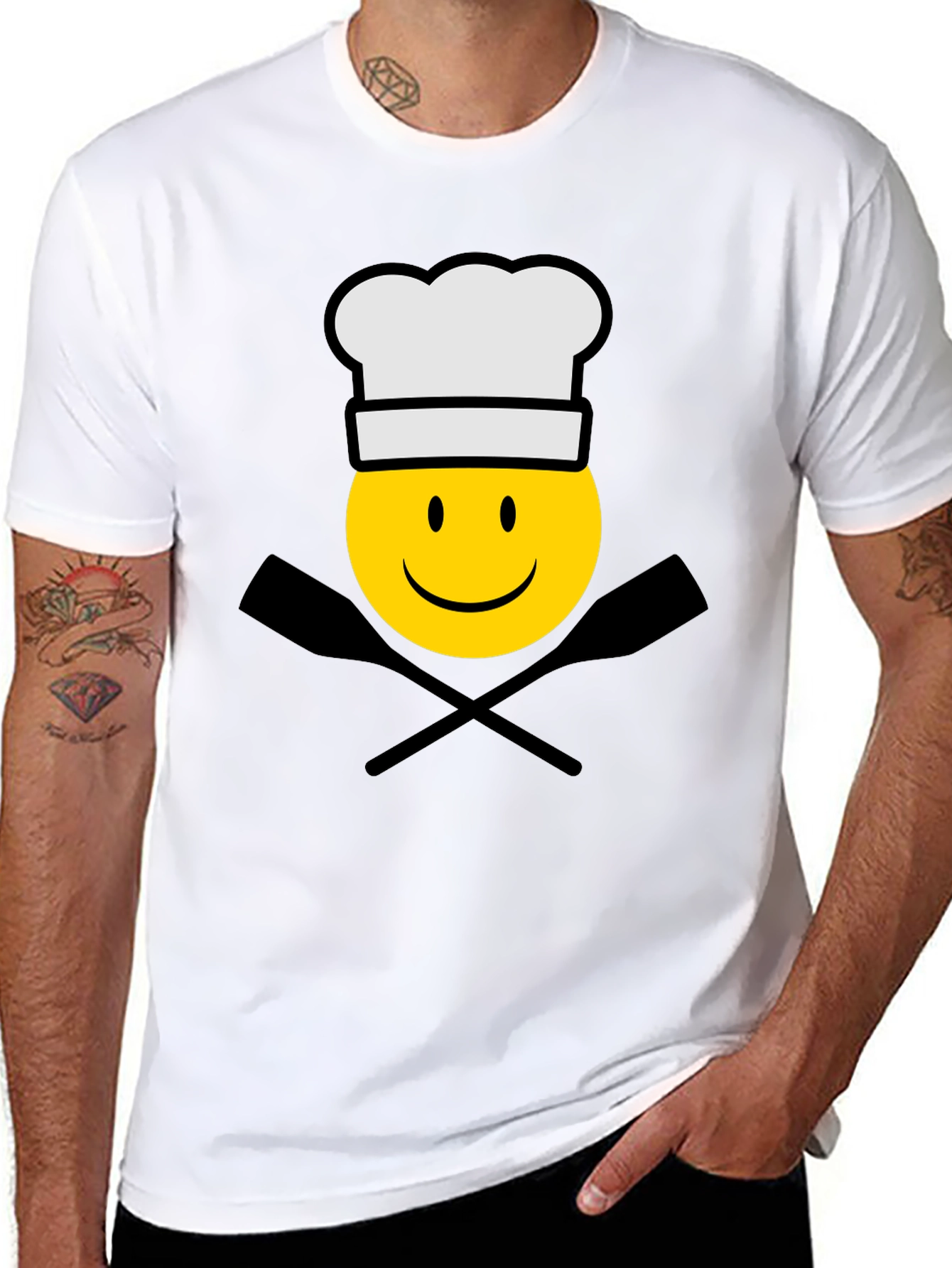 Chef Smiley Face T-Shirt