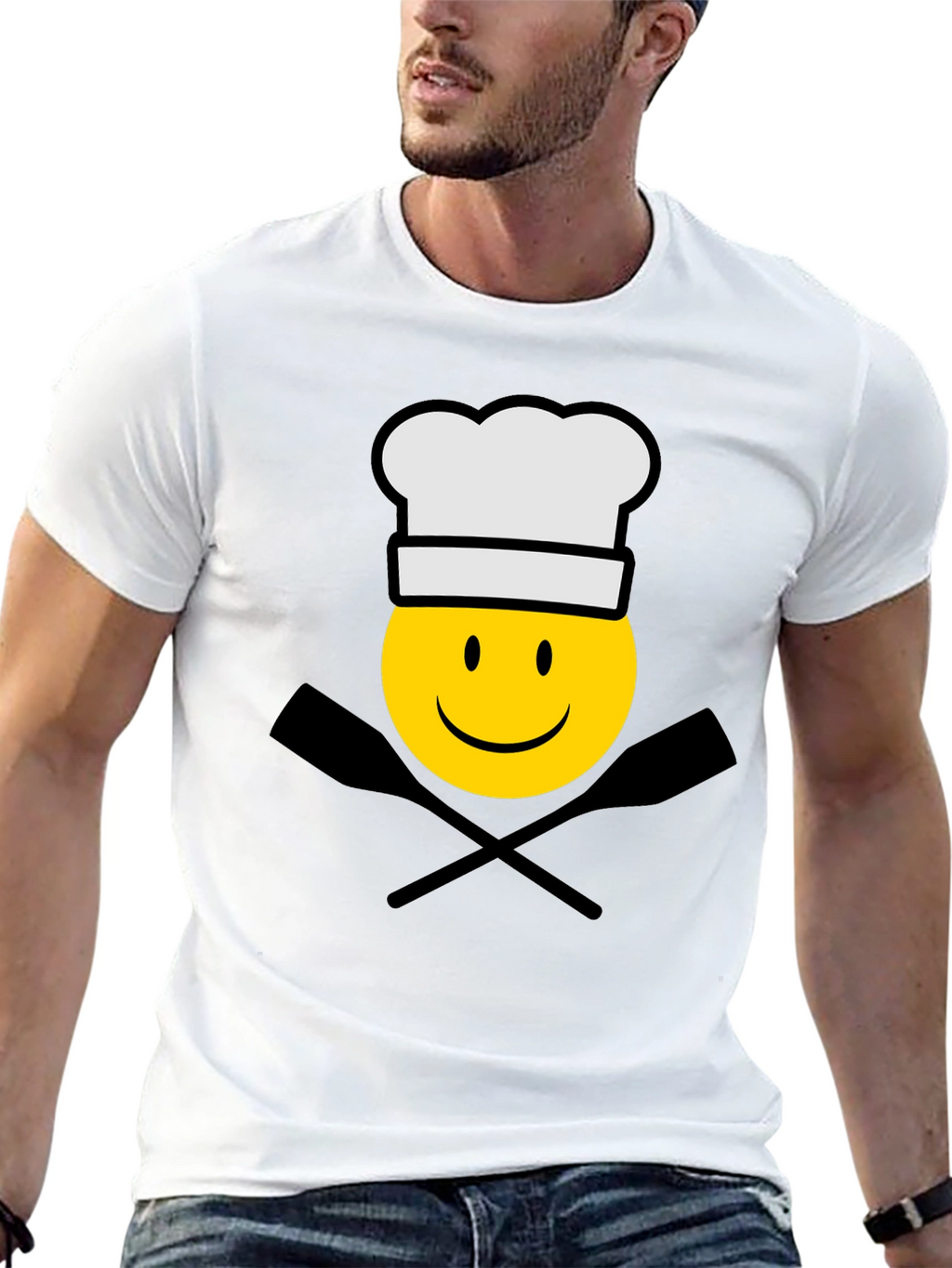Chef Smiley Face T-Shirt