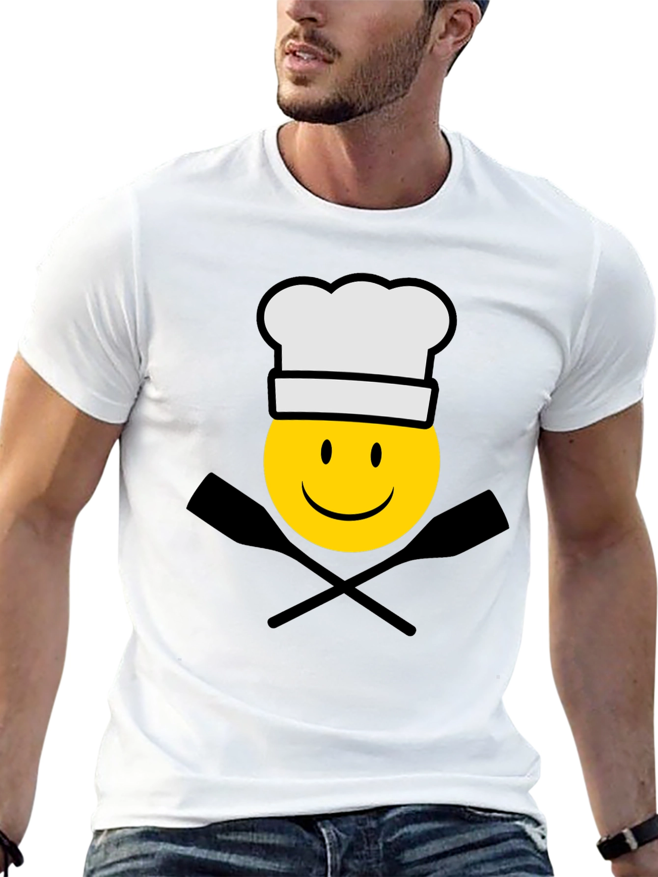 Chef Smiley Face T-Shirt