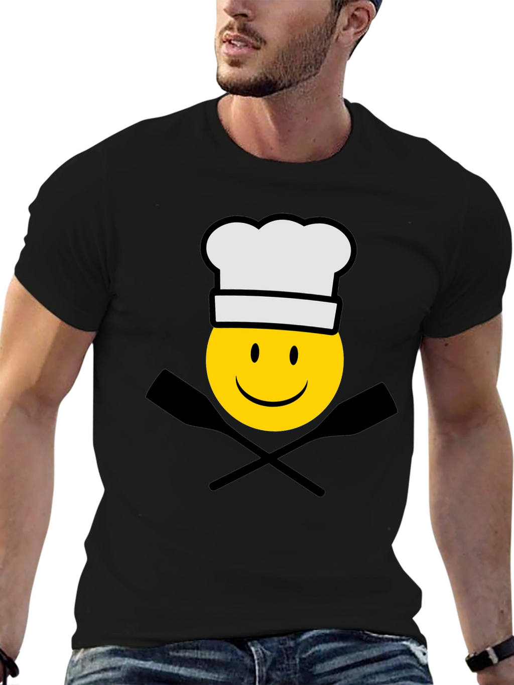 Chef Smiley Face T-Shirt