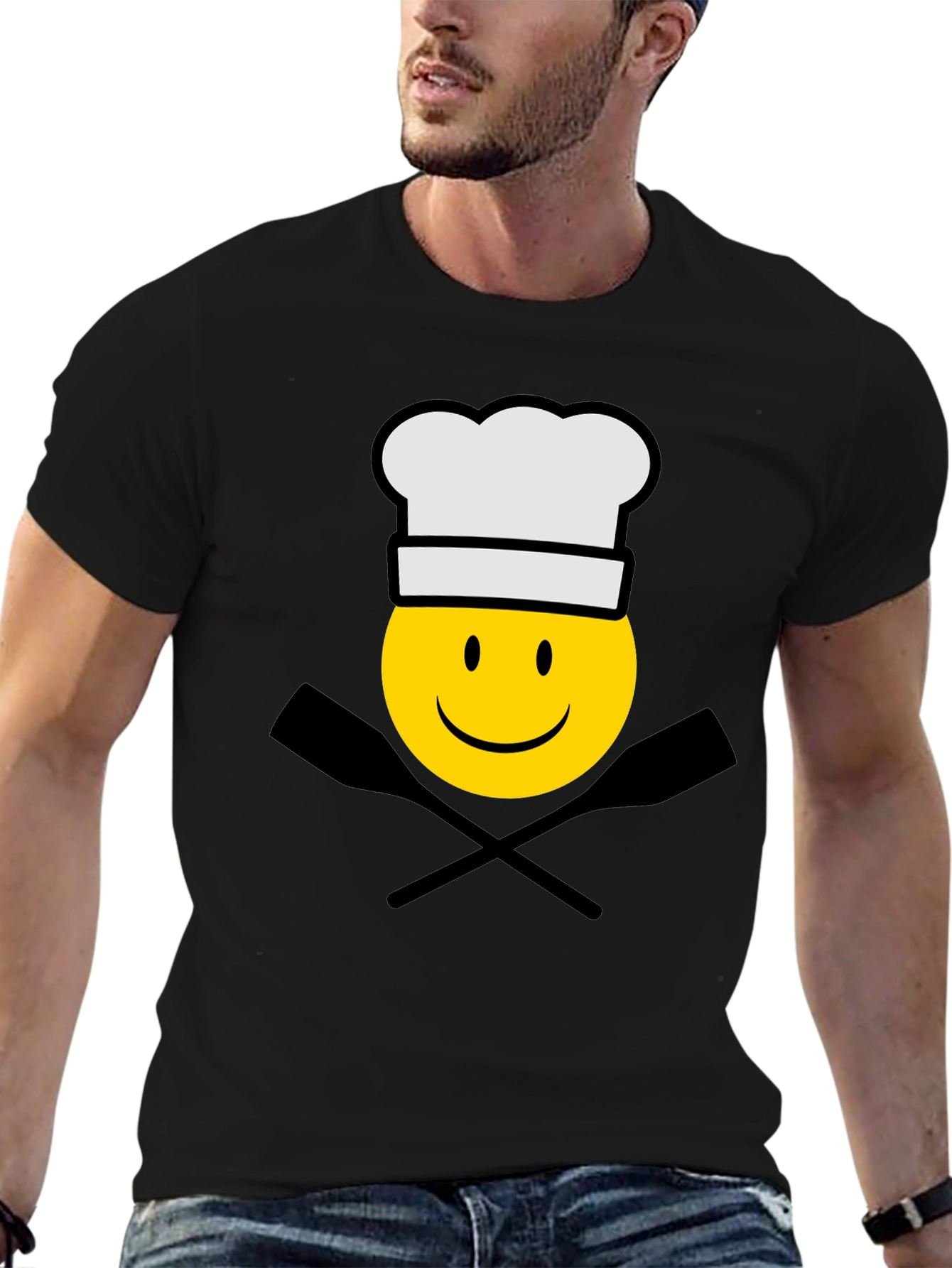 Chef Smiley Face T-Shirt