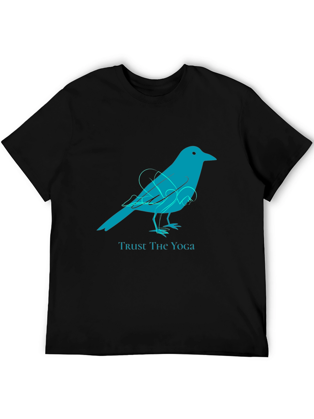 Trust The Yoga Bird Graphic Tee