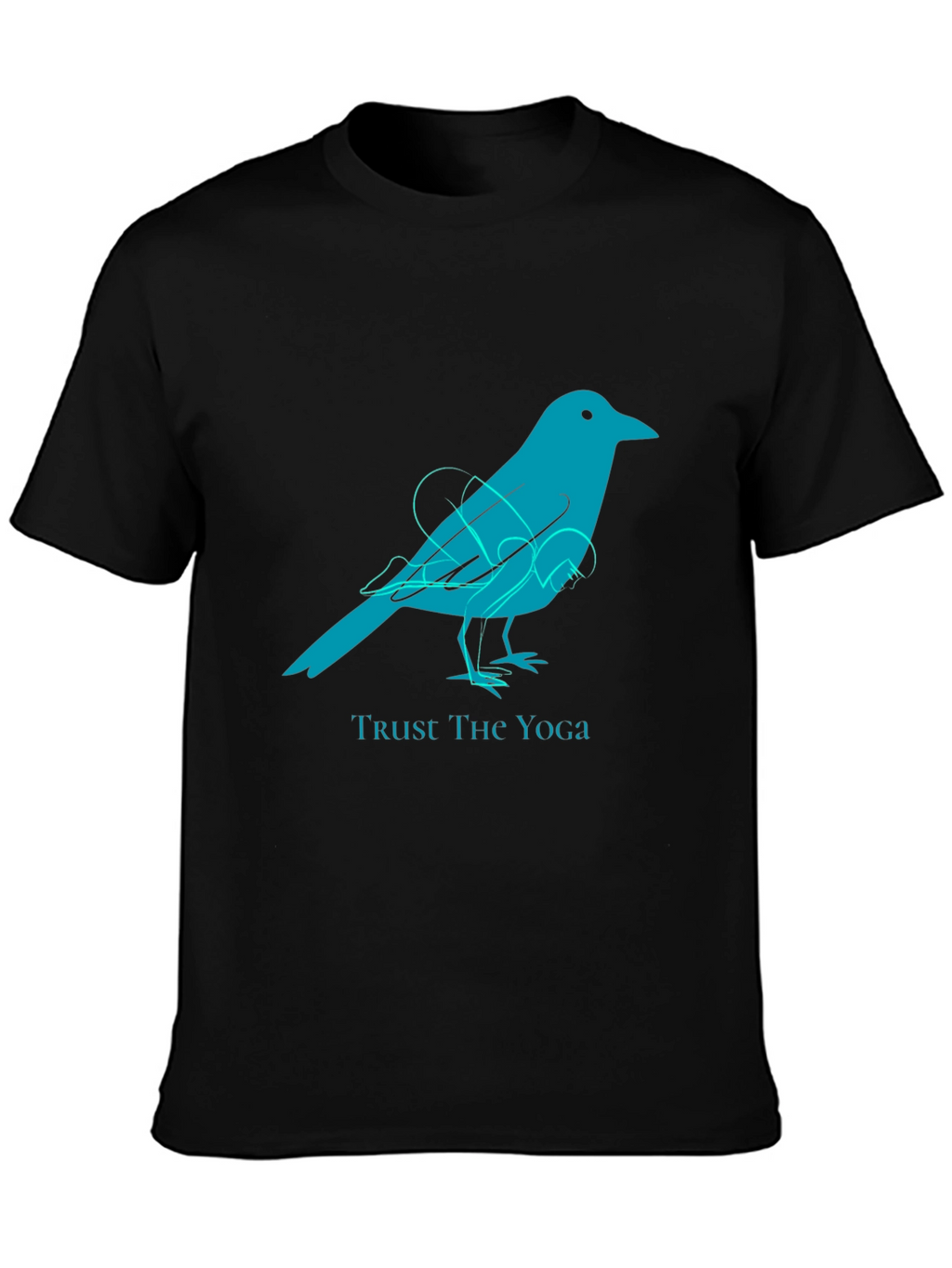 Trust The Yoga Bird Graphic Tee