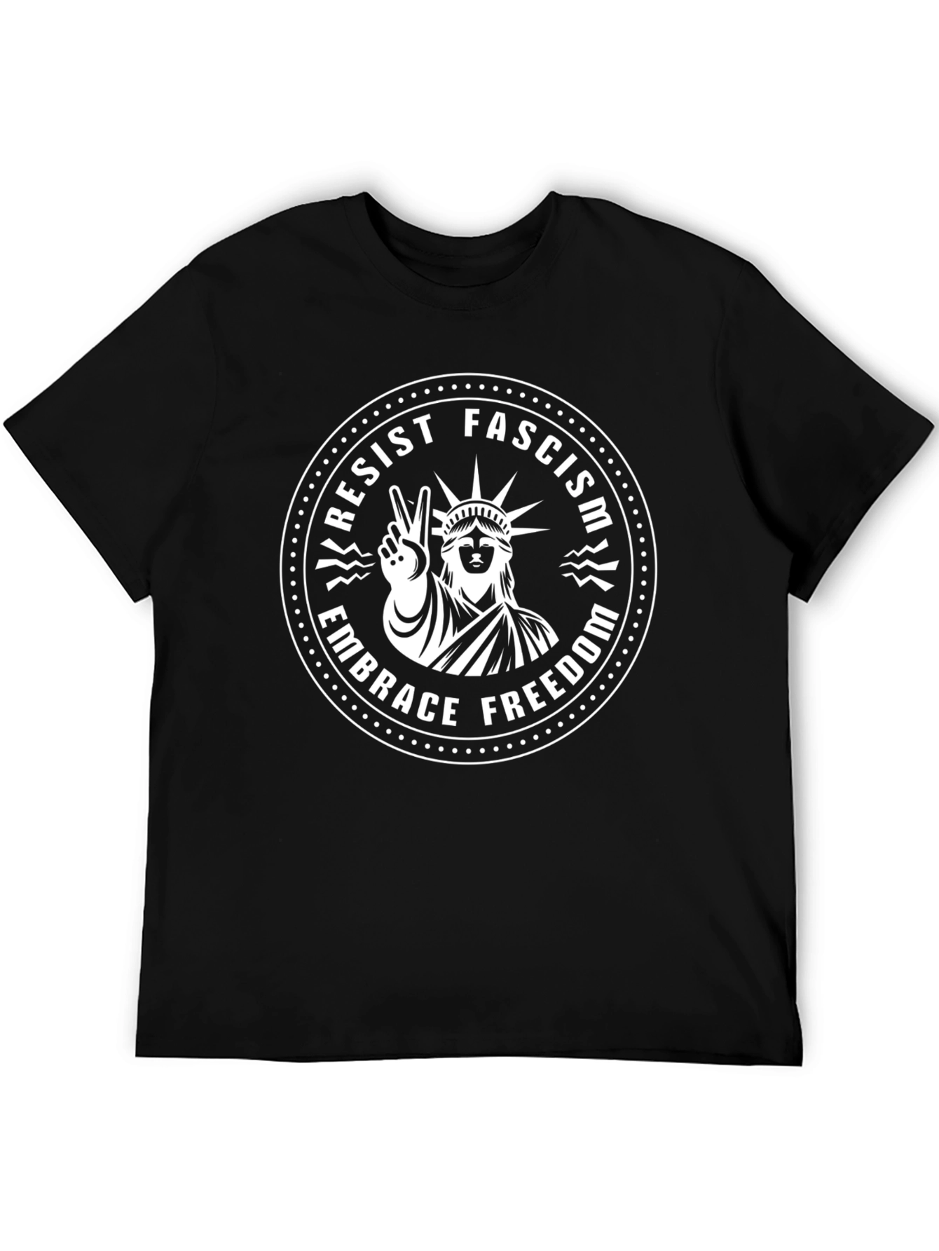 Resist Fascism T-Shirt - Embrace Freedom