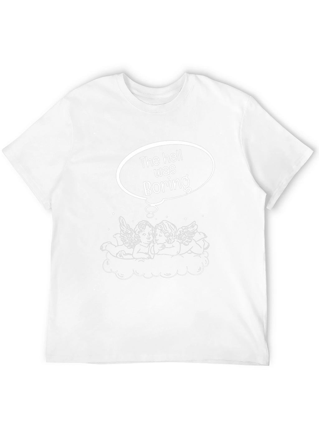 Boring Hell Angels Graphic T-Shirt