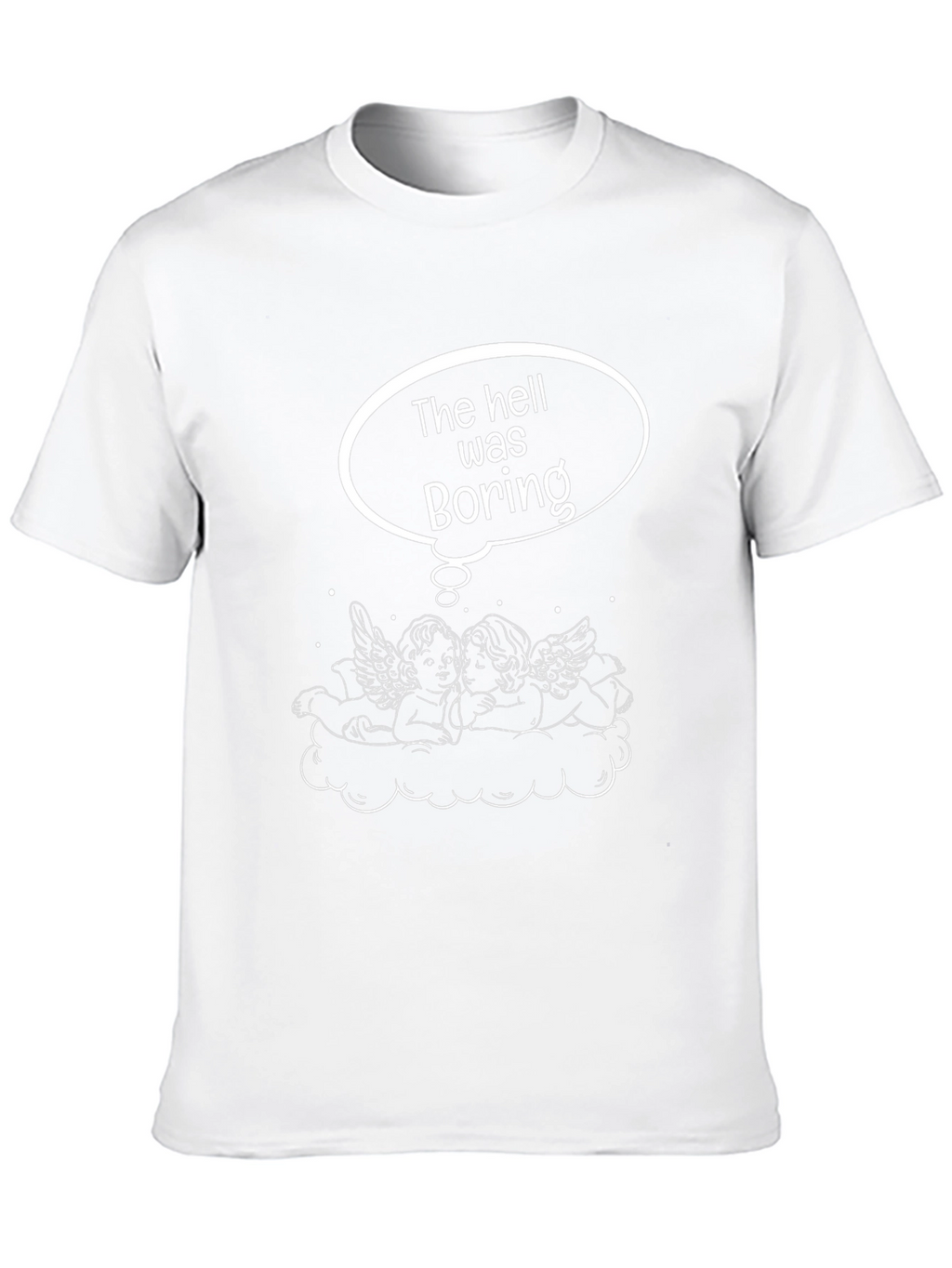 Boring Hell Angels Graphic T-Shirt