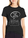 Boring Hell Angels Graphic T-Shirt