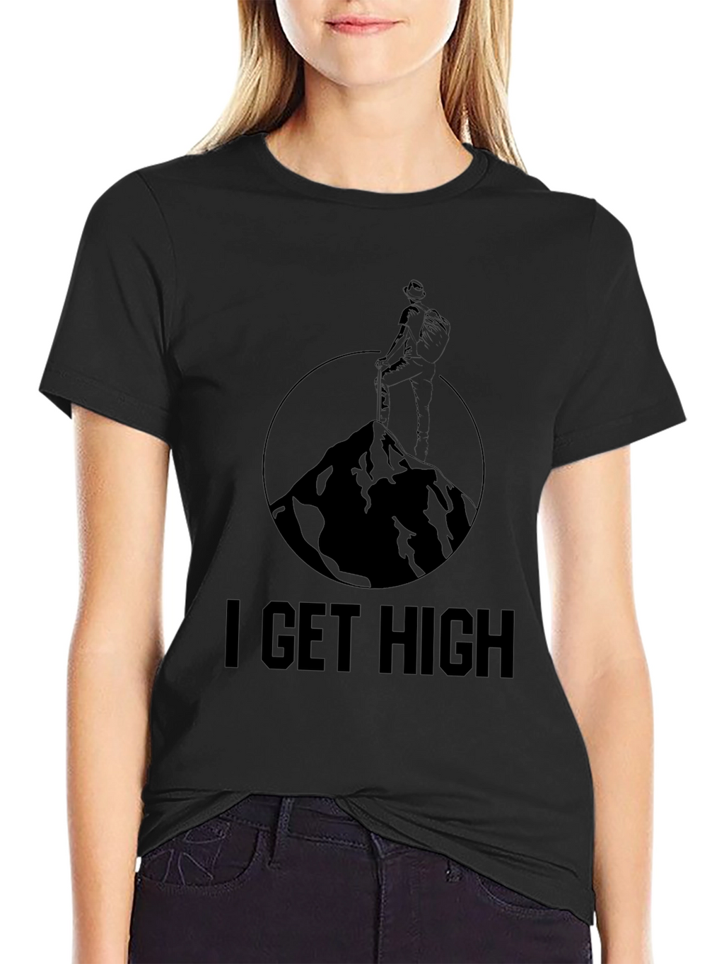 I Get High Mountain T-Shirt