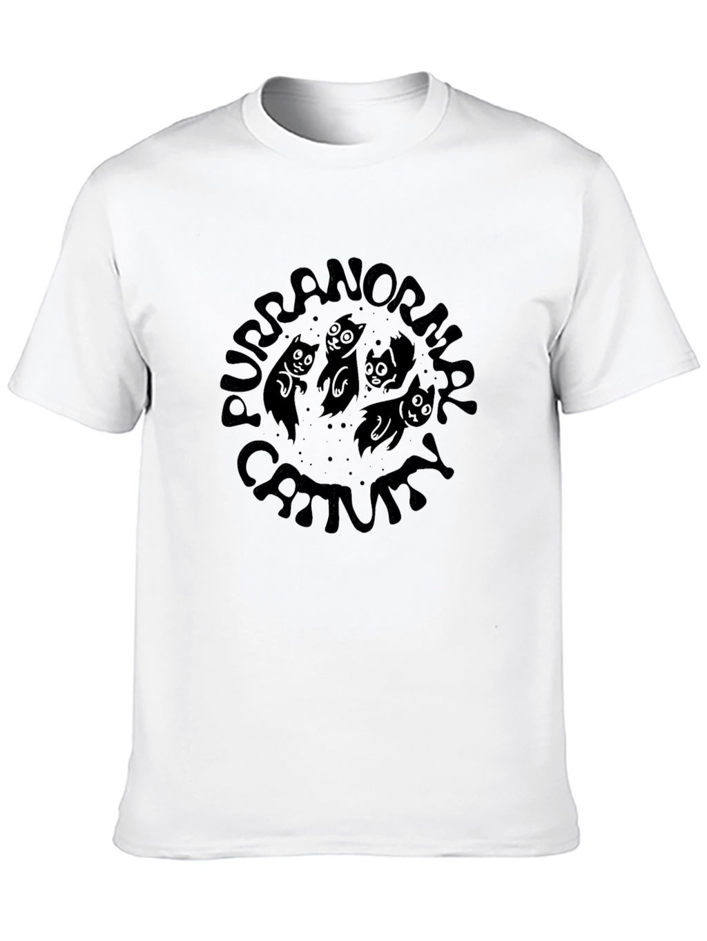 Purranormal Cat-tivity Graphic T-Shirt