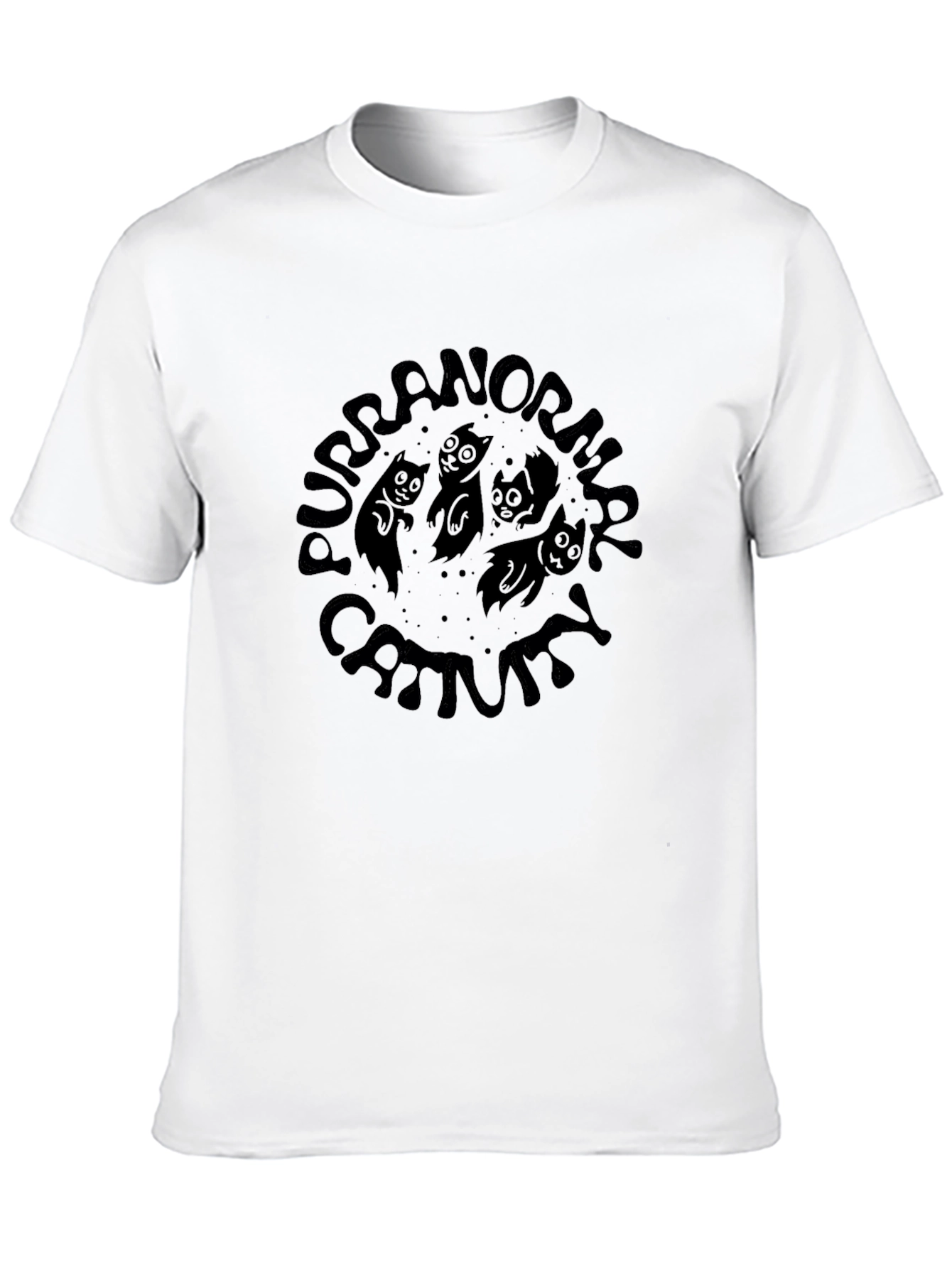 Purranormal Cat-tivity Graphic T-Shirt