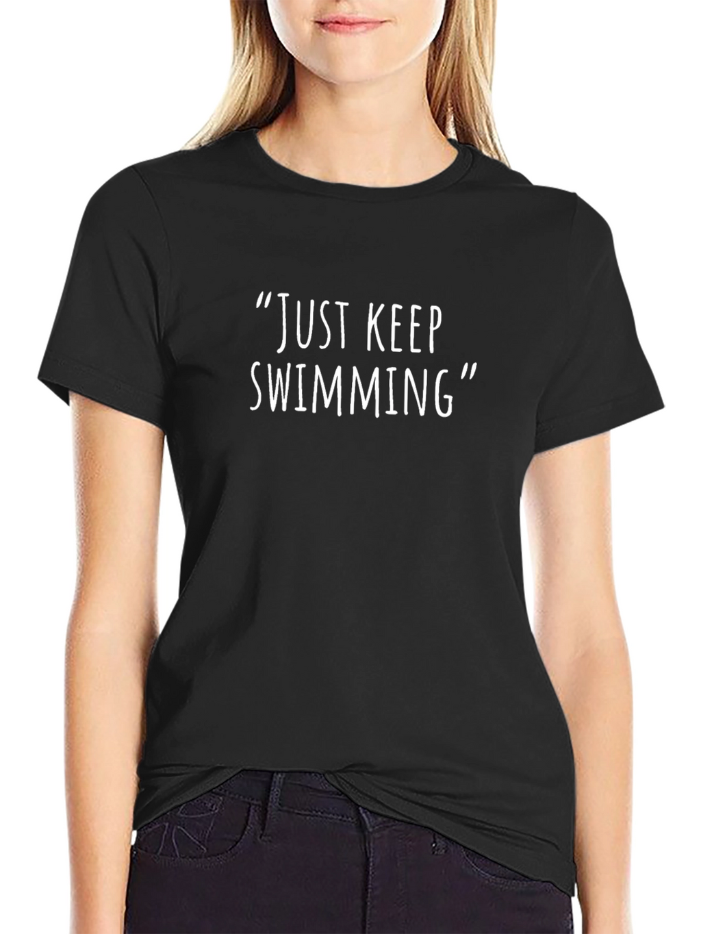 Just Keep Swimming Graphic T-Shirt
