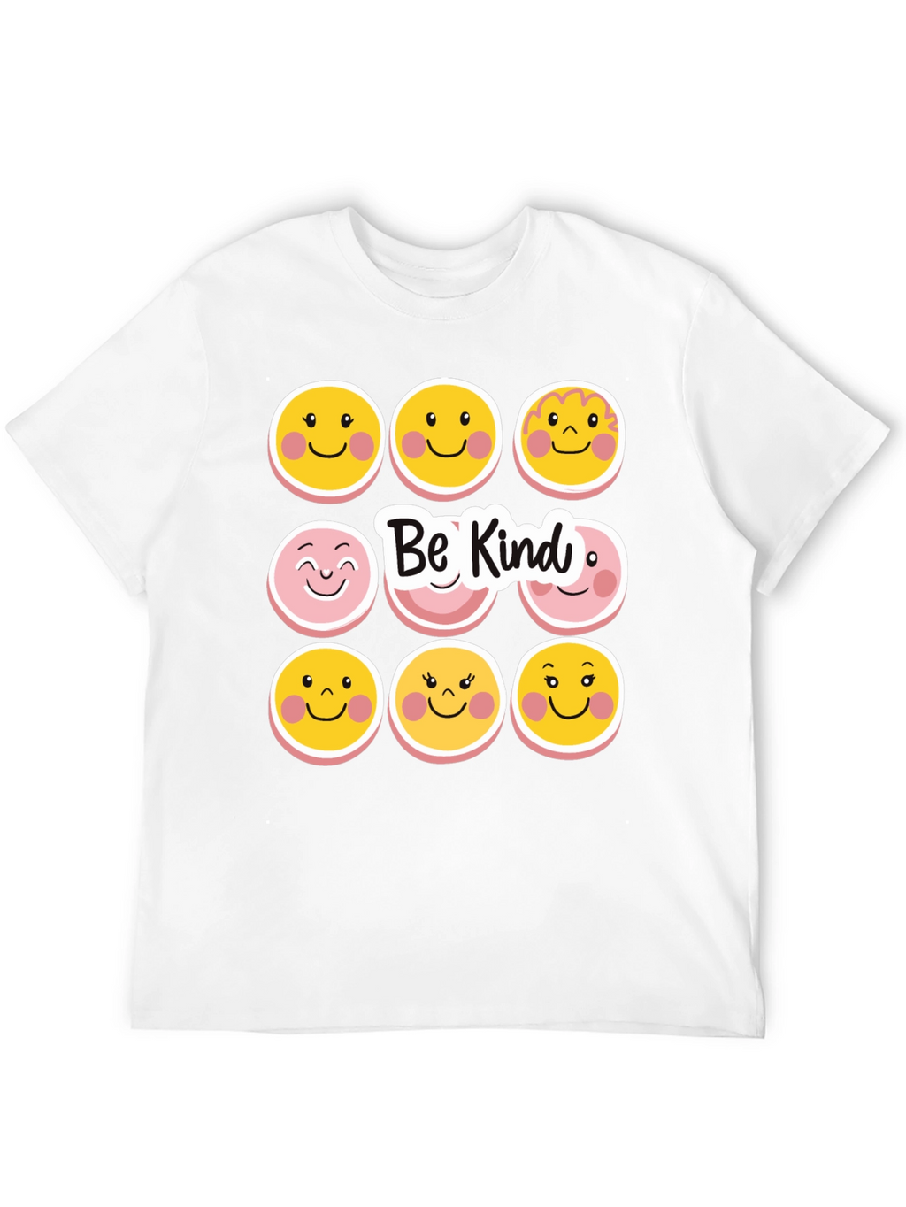 Be Kind Smiley Face T-Shirt
