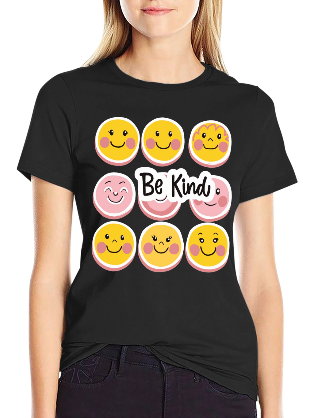 Be Kind Smiley Face T-Shirt