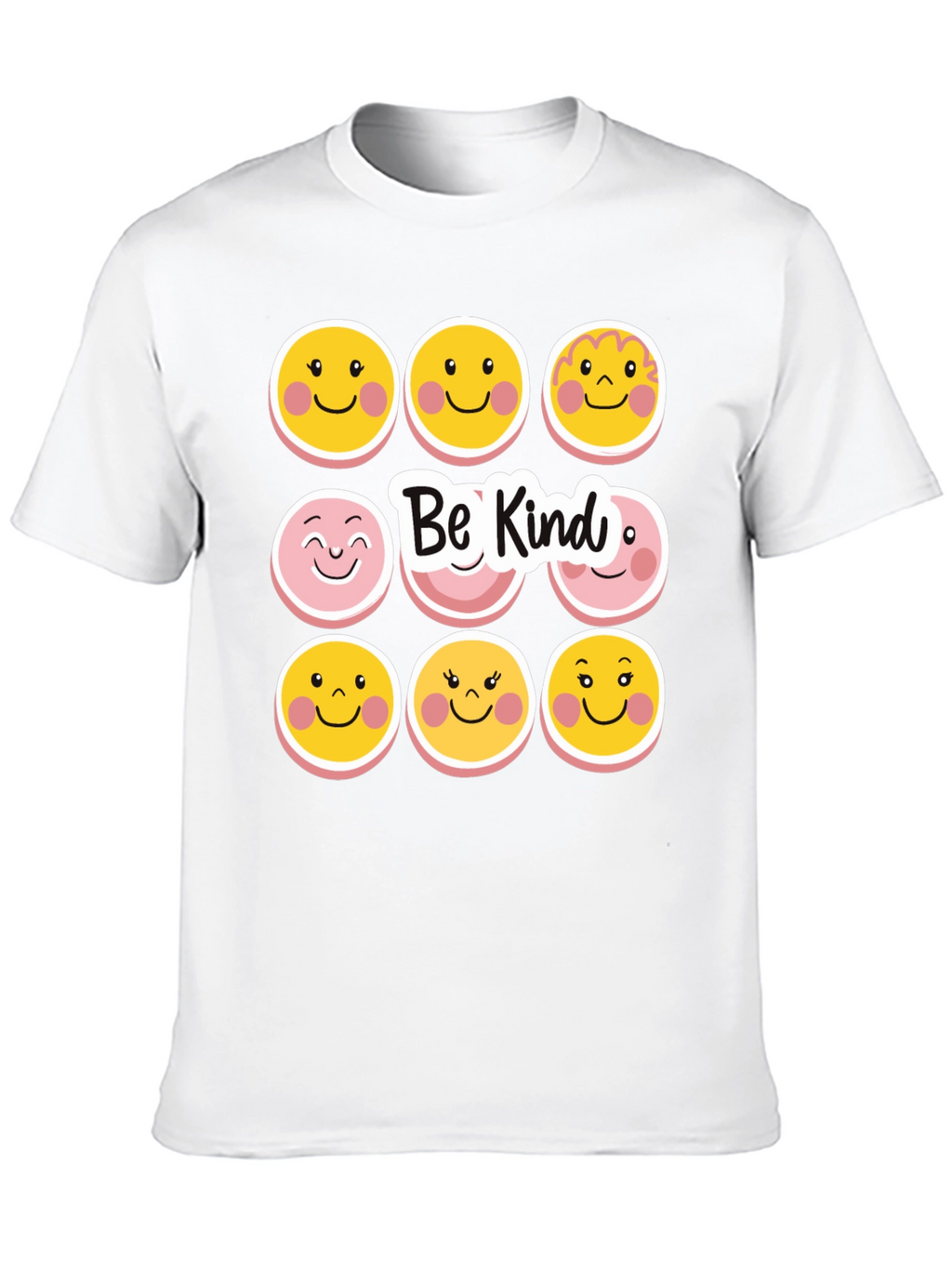 Be Kind Smiley Face T-Shirt