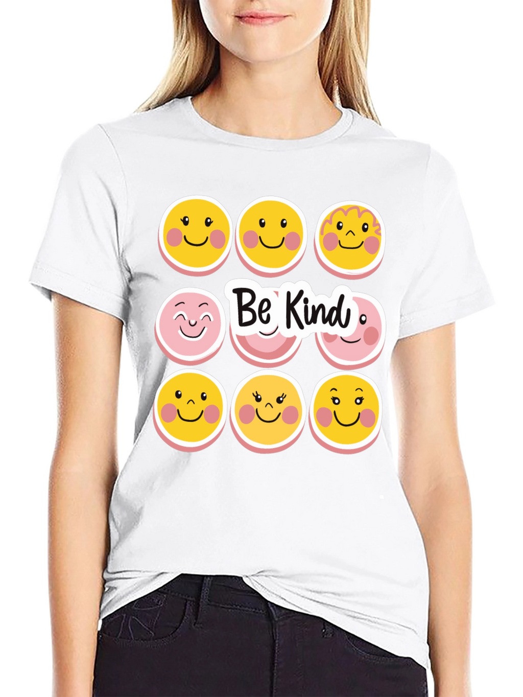 Be Kind Smiley Face T-Shirt