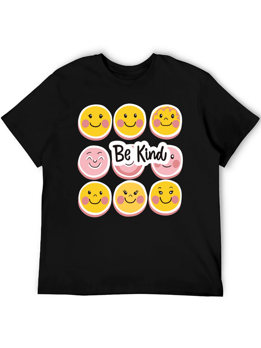 Be Kind Smiley Face T-Shirt