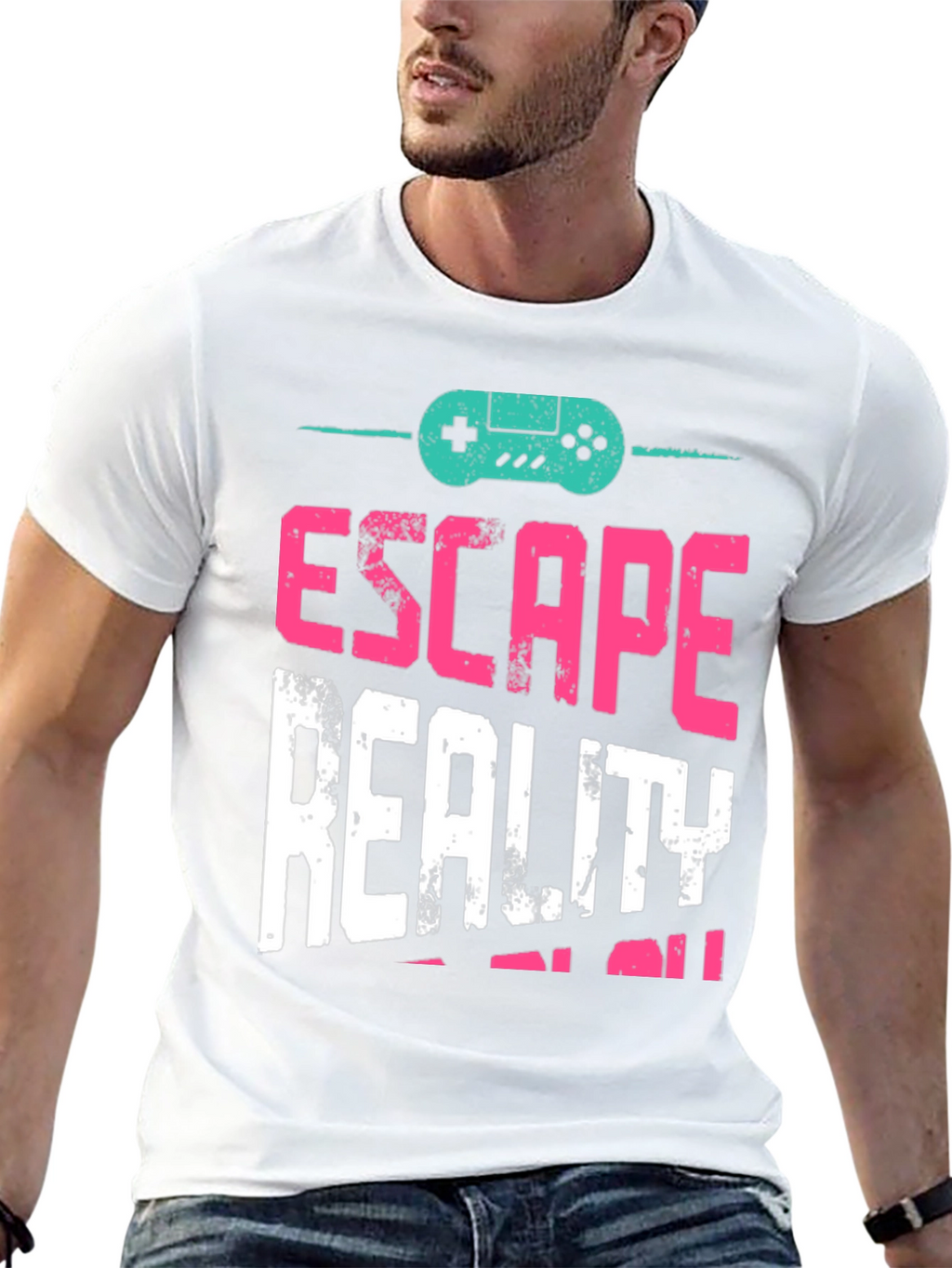 Escape Reality T-Shirt - Gamer Style