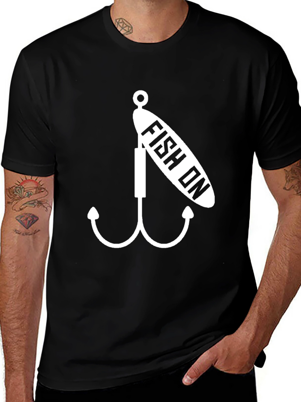 Fish On T-Shirt - Anglers Catch