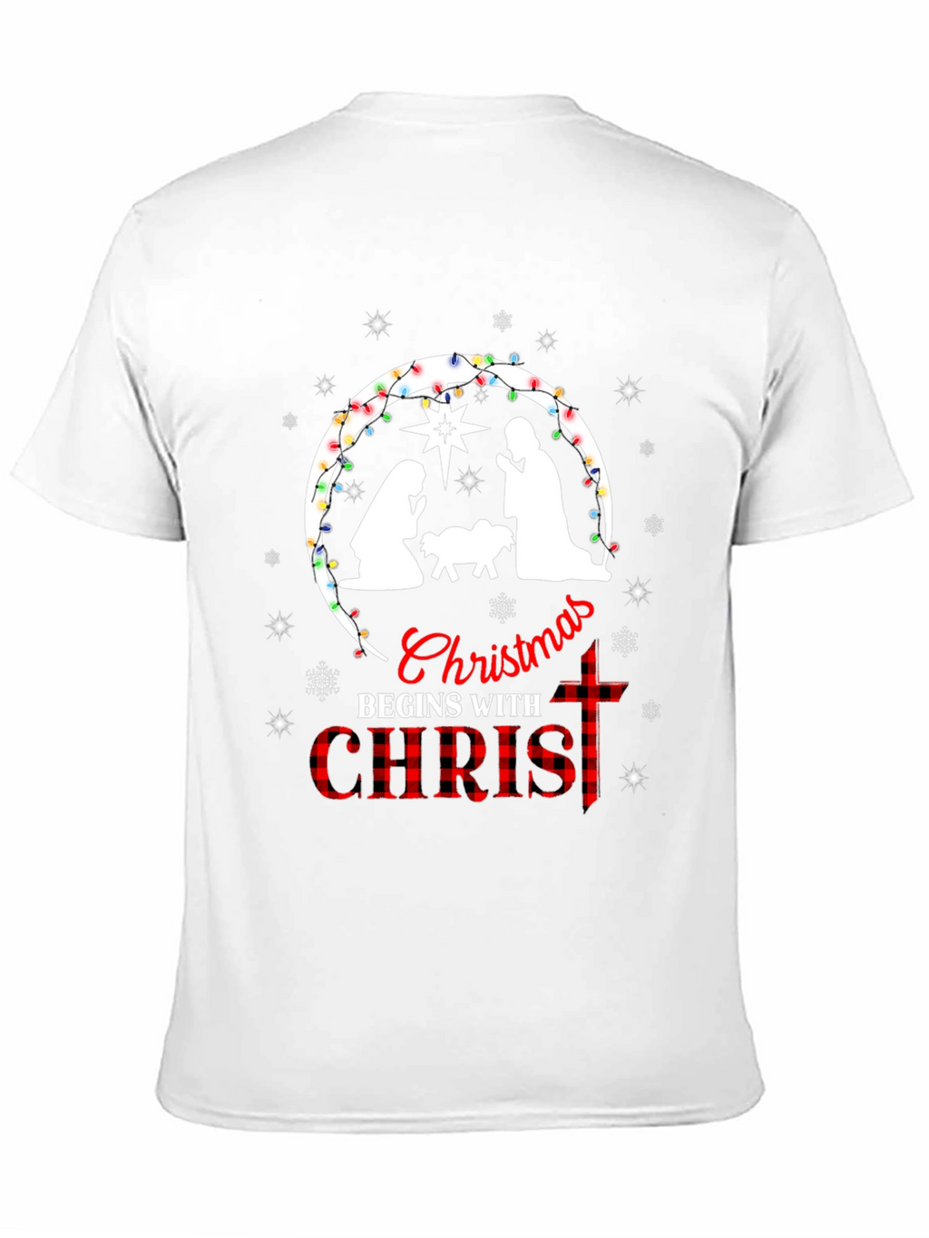 Christmas Begins with Christ T-Shirt
