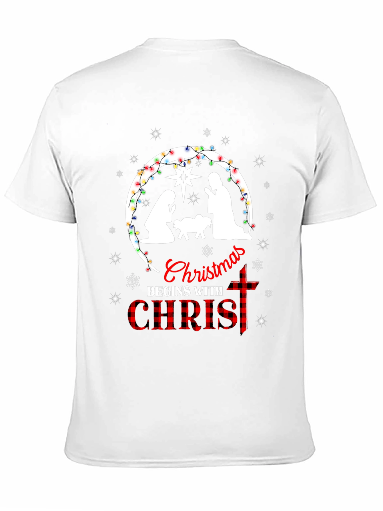 Christmas Begins with Christ T-Shirt