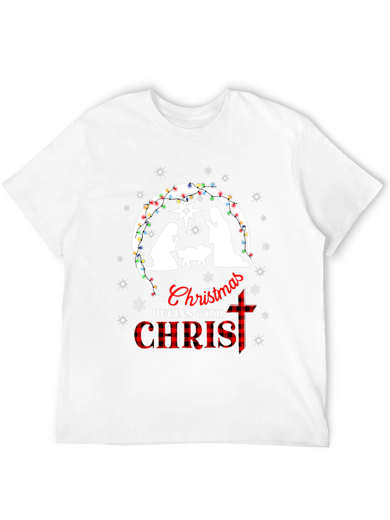 Christmas Begins with Christ T-Shirt