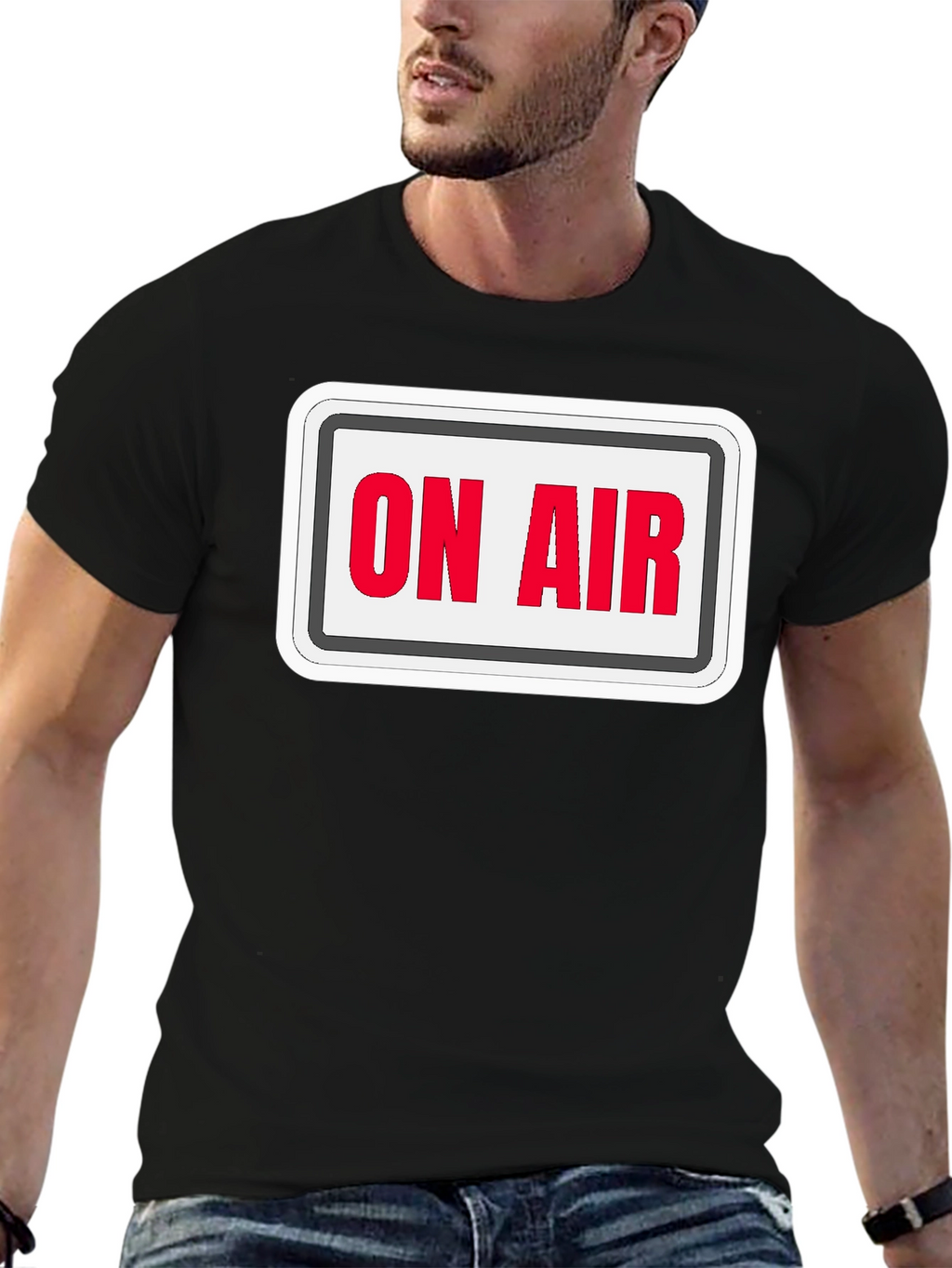 On Air Graphic T-Shirt - Radio Broadcast Tee