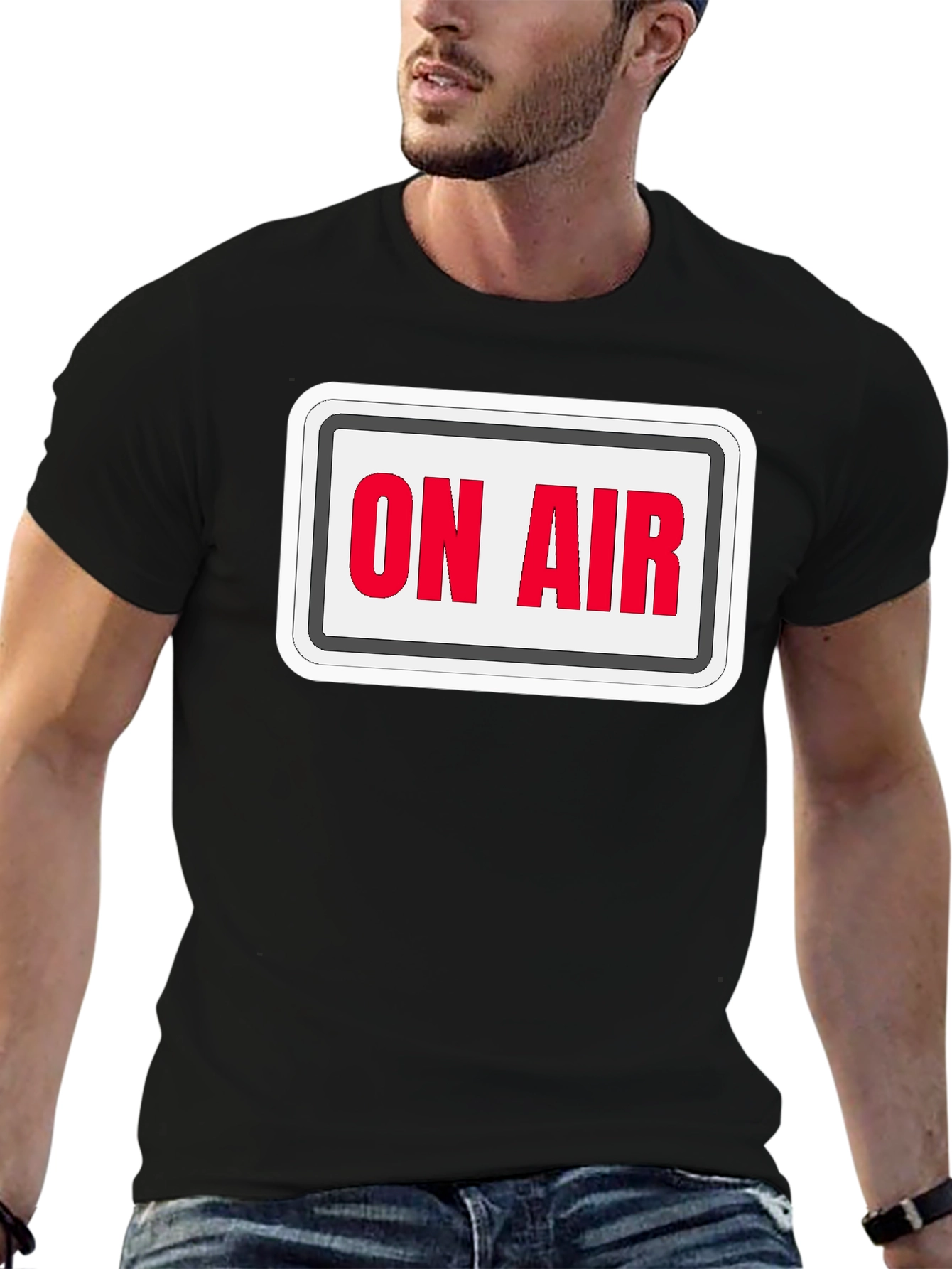 On Air Graphic T-Shirt - Radio Broadcast Tee