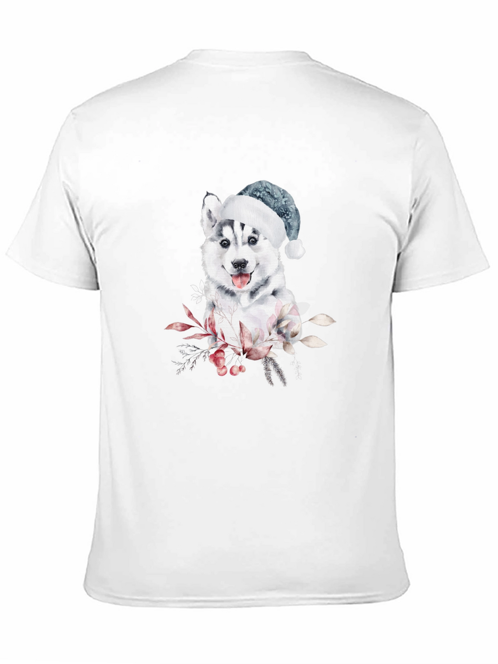 Husky Christmas T-Shirt - Festive Dog Tee