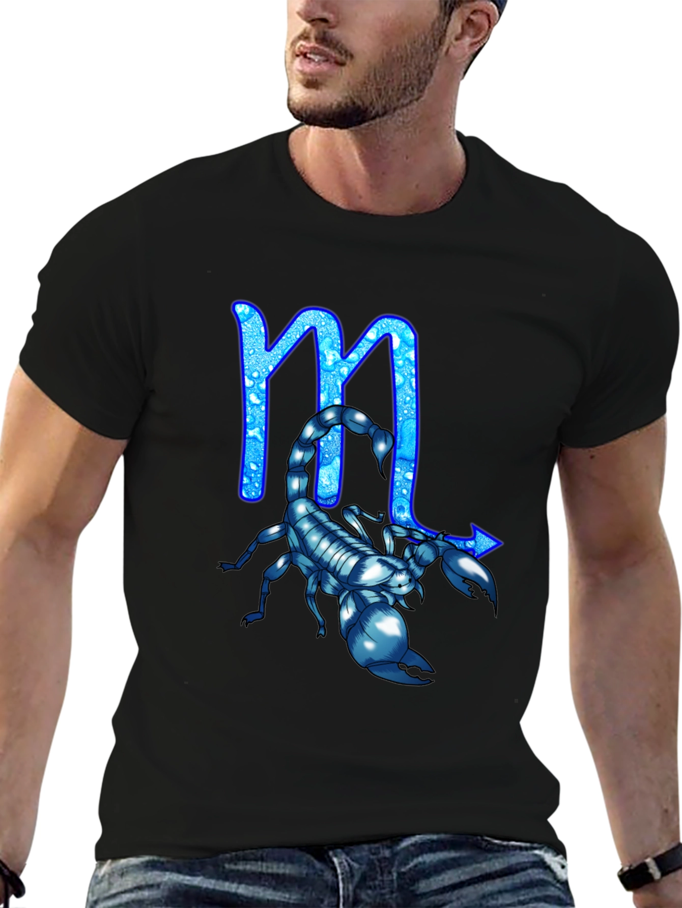 Scorpio Zodiac Sign T-Shirt - Graphic Tee for Astrology Lovers