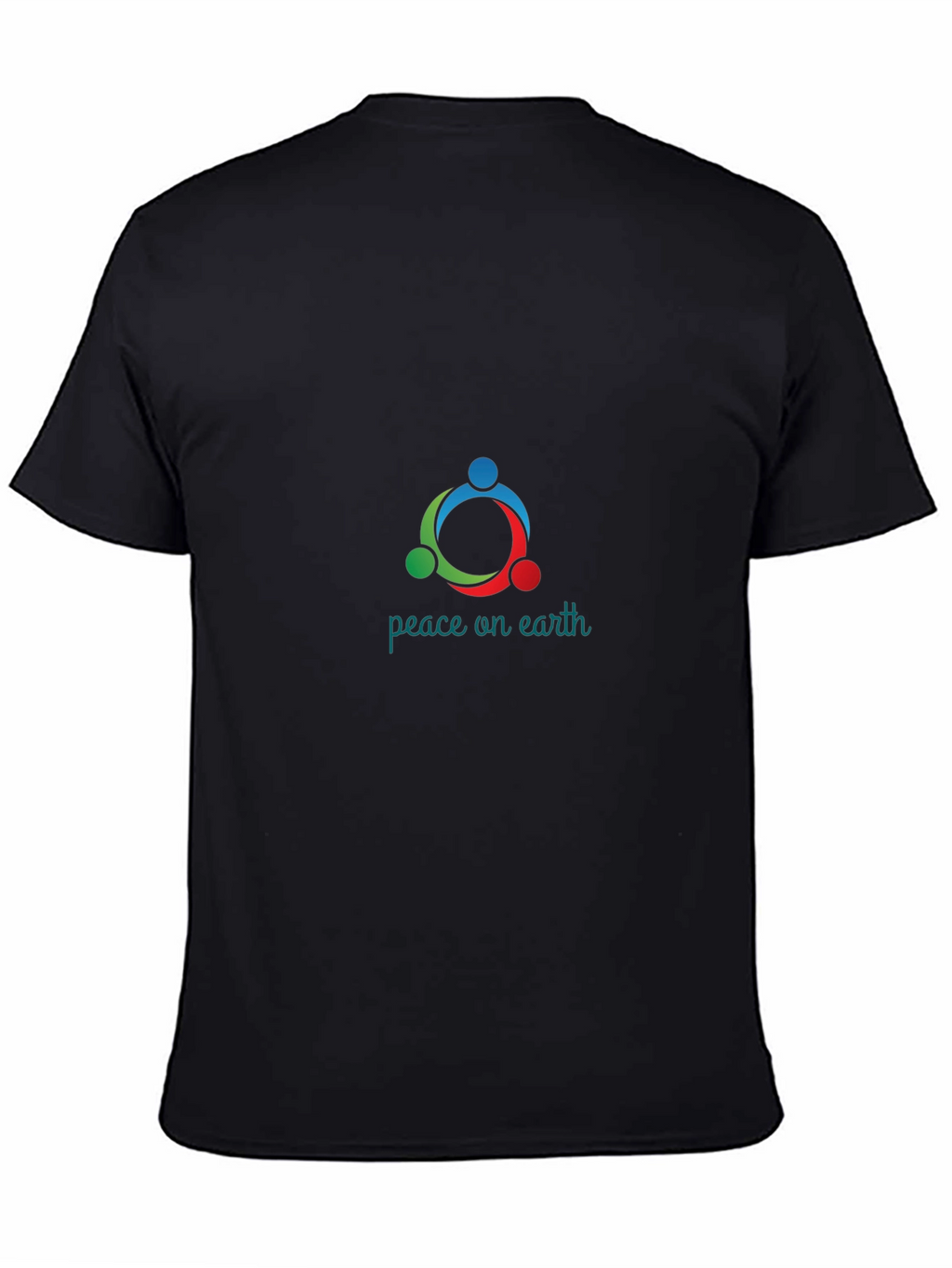 Peace On Earth Graphic Tee - Unisex Black Shirt